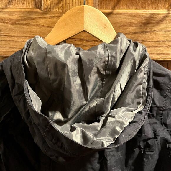 Marmot Black Jacket Hooded Softshell Lightweight Windbreaker Hiking women's XS - Picture 6 of 9